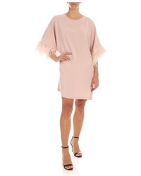 P.A.R.O.S.H. Short Dress - Roze