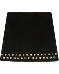 Alanui - Love And Studs Mini Skirt - Lyst
