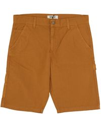 Caterpillar - Korte Broeken ,Bruin ,Katoen Ripstop Carpenter Shorts - Lyst