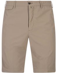 PT Torino - Braune bermuda-shorts mit taschen - Lyst