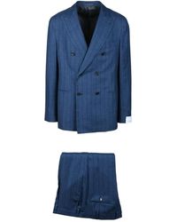 Caruso - Double Breasted Suits - Lyst