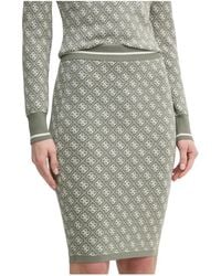 Guess - Lise Quattro G Sweater Skirt - Lyst