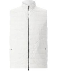 Herno - Jassen ,Wit ,Nylon Nylon Ultralight Down Reversible Vest - Lyst