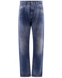 Maison Margiela - Stone washed straight leg jeans para mujeres - Lyst