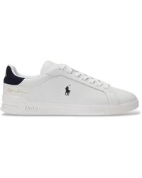 Ralph Lauren - Heritage Court Ii Leder-Sneaker - Lyst