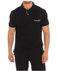 Philipp Plein - Fitness ,Zwart ,Katoen Polo Met Korte Mouwen - Lyst
