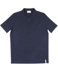 Brooksfield - Tops ,Blauw ,Katoen Polo Shirt - Lyst