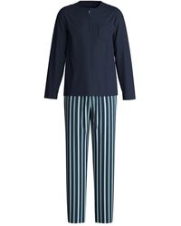 CALIDA - Nachtkleding ,Blauw ,480 Pigiama - Lyst
