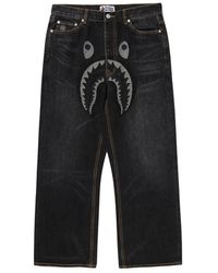 A Bathing Ape - Straight Fit Jeans - Lyst
