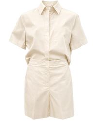 Kaos - Jumpsuits & Playsuits ,Katoen Camicia Boxy - Lyst