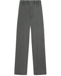 Lemaire - Trousers > wide trousers - Lyst