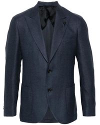 Lardini - Abbigliamento esterno blu ss24 - Lyst
