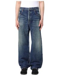 Saint Laurent - Wide Jeans - Lyst