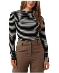 Notre-v - Tops T-Shirts Nv-Eelke Round Neck - Lyst