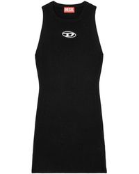 DIESEL - Schwarzes Mini-Kleid - Lyst