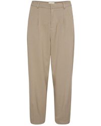 Kaffe - Straight Trousers - Lyst