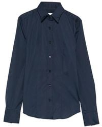 Xacus - Overhemden ,Blauw ,Leer Sara Shirt - Lyst