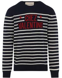 Valentino - Round-Neck Knitwear - Lyst