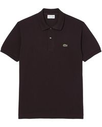Lacoste - Tops ,Bruin ,Katoen Original L.12.12 Polo - Lyst