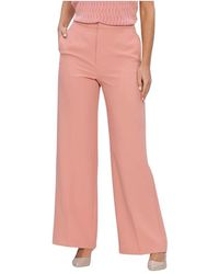 Mos Mosh - Broeken ,Roze ,Polyester Mmleya Miley Pant - Lyst