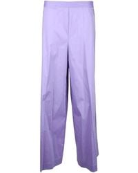 Liviana Conti - Pantaloni in misto cotone stretch - Lyst