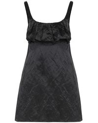Chloé - Elegant Gelaagde Midi Jurk - Lyst