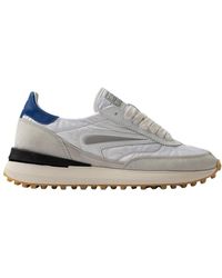 Date - Weiße Und Blaue Laufschuhe - Lyst
