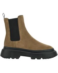 Hogan - Chelsea boot estilo urbano contemporáneo con suela carrarmato - Lyst