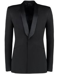 Givenchy - Extra Fitted Jacket Shawl Lapel - Lyst