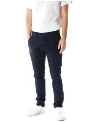 Blue De Gênes - Slim-Fit Trousers - Lyst