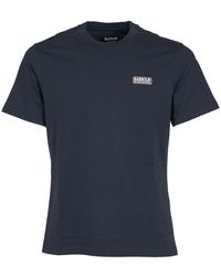 Barbour - T-shirt e polo blu - Lyst