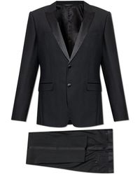 Dolce & Gabbana - Wollanzug Mit Weste - Lyst