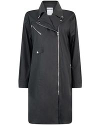Moschino - Lange Waterdichte Jas - Lyst