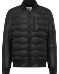 carlo colucci - Jassen ,Zwart ,Leer Leather Biker Jacket - Lyst