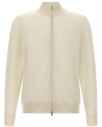BOSS - Truien & Vesten ,Wit ,Wol Truien - Lyst