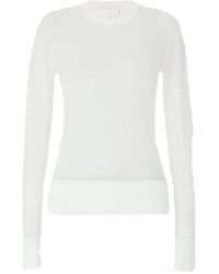 Genny - Round-Neck Knitwear - Lyst