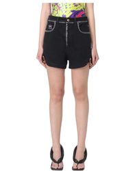 Versace - Shorts > denim shorts - Lyst