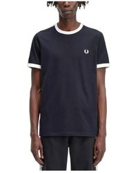 Fred Perry - T-shirts - Lyst