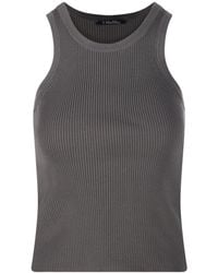 Max Mara - Graues Hamburg Tank Top - Lyst