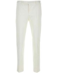 PT Torino - Witte Stretch Katoenen Slim Fit Broek - Lyst