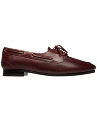 Bally - Schoenen ,Bruin ,Leer Bruin Leren Mocassin Schoenen - Lyst