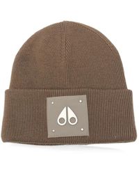 Moose Knuckles - Logo Beanie - Lyst