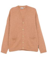 Carhartt - Gebürsteter strick-cardigan in camouflage-jacquard - Lyst