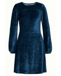 King Louie Polly Dress - Blauw