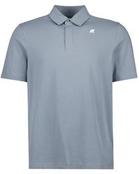 K-Way - Tops ,Grijs ,Katoen Grijze Vincelle Polo Shirt Lente-Zomer 2025 - Lyst