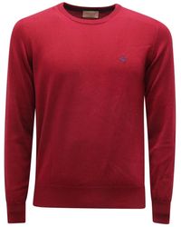 Brooksfield - Round-Neck Knitwear - Lyst