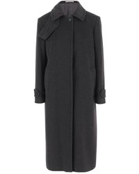 Tagliatore - Jassen ,Blauw ,Kasjmier Cashmere Jas - Lyst