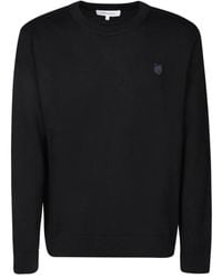 Maison Kitsuné - Round-Neck Knitwear - Lyst