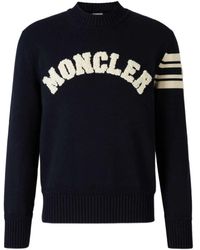 Moncler - Round-Neck Knitwear - Lyst