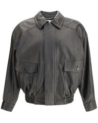 Saint Laurent - Leather Jackets - Lyst